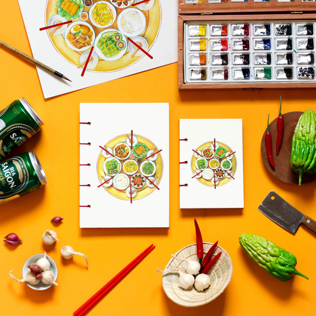 Monosketch: Startup thương mại hóa tác phẩm của họa sĩ trẻ Việt lên sổ tay, tranh treo tường, bưu thiếp... - Ảnh 6.